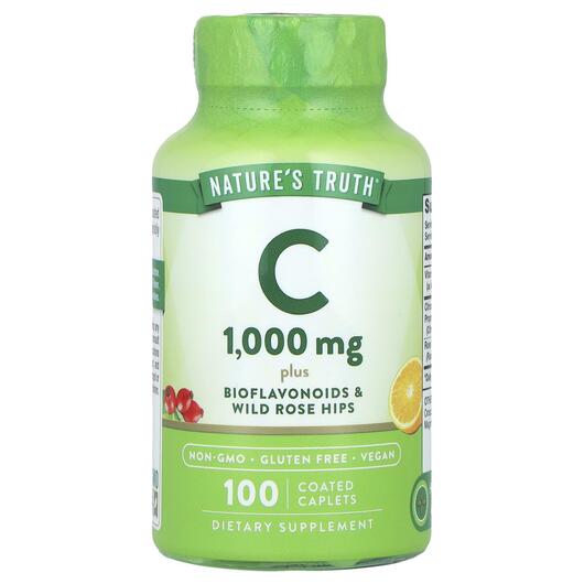 Основное фото товара Nature's Truth, Витамин C, Vitamin C 1000 mg, 100 таблеток