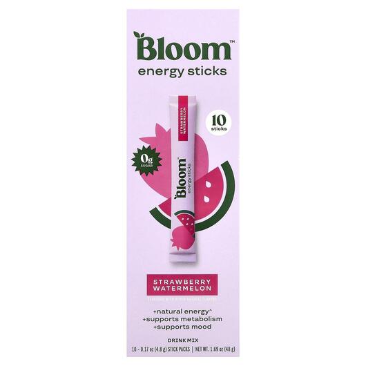 Основное фото товара Energy Sticks Strawberry Watermelon, Энергетический напиток, 10 S