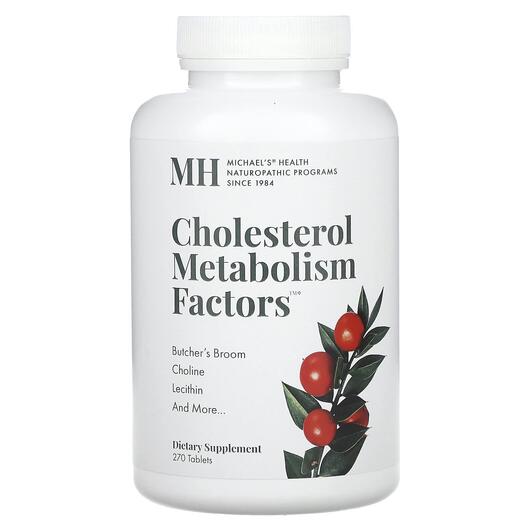 Основное фото товара Cholesterol Metabolism Factors, Поддержка холестерина, 270 таблет
