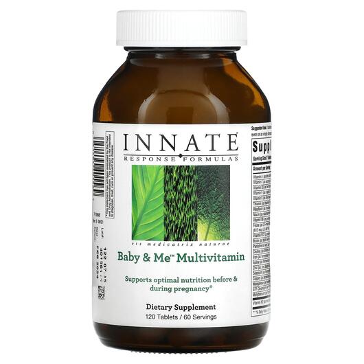 Основное фото товара Витамины для беременных, Baby & Me Multivitamin, 120 таблеток