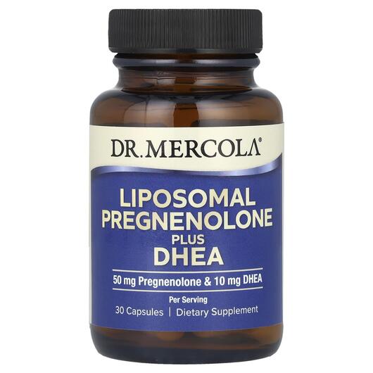Основное фото товара Прегненолон, Liposomal Pregnenolone Plus DHEA, 30 капсул