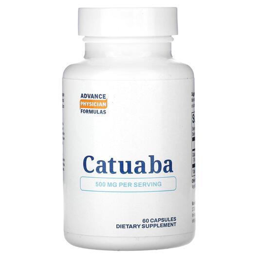 Основное фото товара Advance Physician Formulas, Катуаба, Catuaba 500 mg, 60 капсул