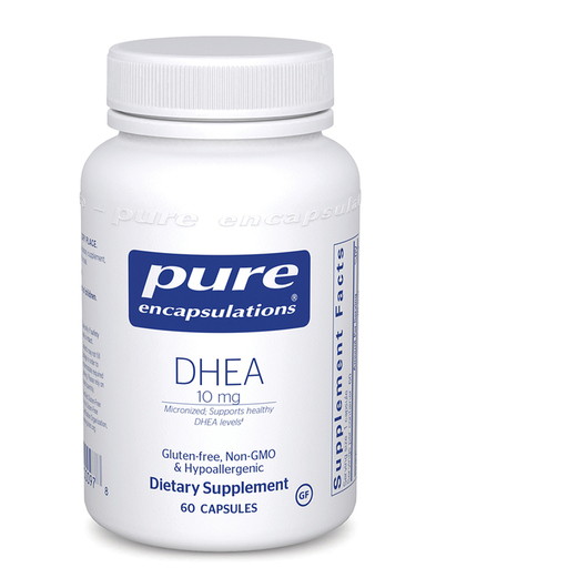 Основное фото товара Pure Encapsulations, Дегидроэпиандростерон, DHEA 10 mg, 60 капсул