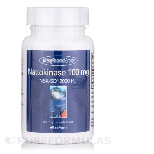 Основное фото товара Наттокиназа, Nattokinase NSK-SD 100 mg, 60 капсул