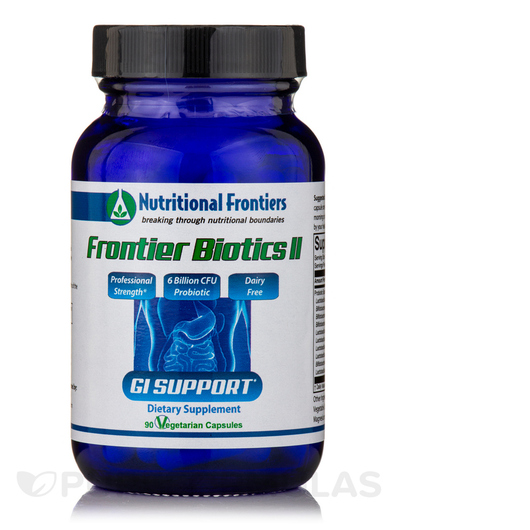 Основное фото товара Nutritional Frontiers, Пробиотики, Frontier Biotics ll, 90 капсул