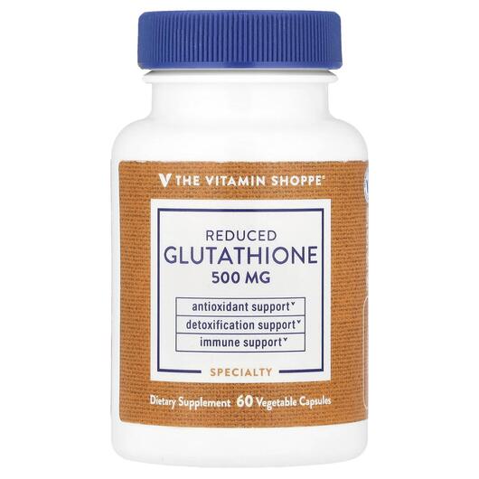 Основное фото товара L-Глутатион, Reduced Glutathione 500 mg, 60 капсул