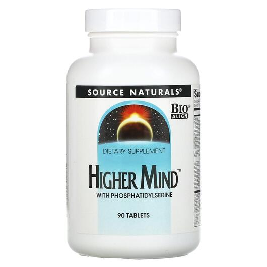 Основное фото товара Source Naturals, Высший разум, Higher Mind 90, 90 таблеток