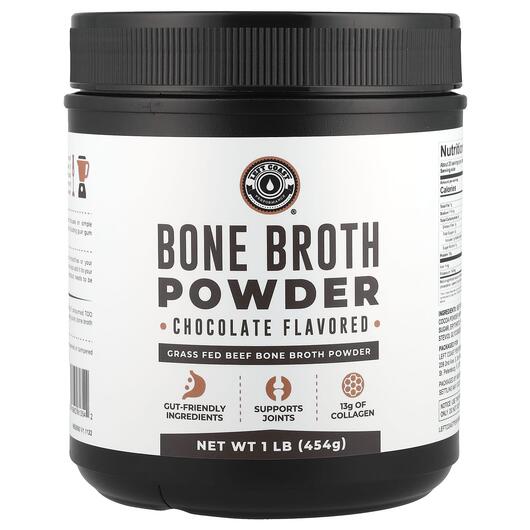 Основное фото товара Протеин, Bone Broth Powder Chocolate, 454 г