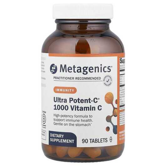 Основне фото товара Metagenics, Ultra Potent-C Vitamin C, Вітамін C, 90 таблеток