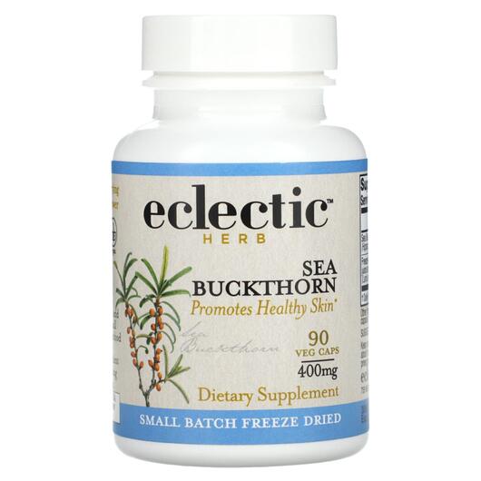 Основне фото товара Eclectic Herb, Sea Buckthorn 400 mg, Обліпиха, 90 капсул