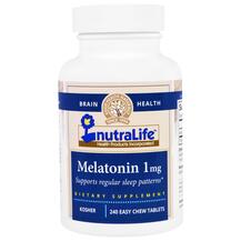Melatonin 1 mg Мелатонин NutraLife