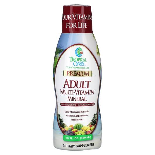 Основное фото товара Premium Multi-Vitamin Mineral For Adults, Минеральные добавки, 48