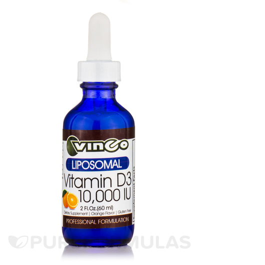 Основное фото товара Vinco, Витамин D3, Vitamin D3 10000 IU Orange Flavor, 60 мл