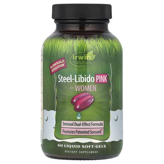 Основное фото товара Irwin Naturals, Поддержка Либидо, Steel-Libido Pink, 60 капсул