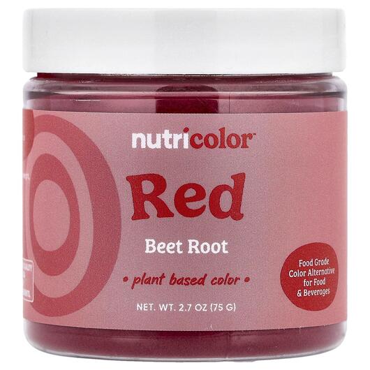Основное фото товара Nutricolor Red Beet Root Основное фото товара Nutricost, Красная свекла, Nutricolor Red Beet Root, 75 г