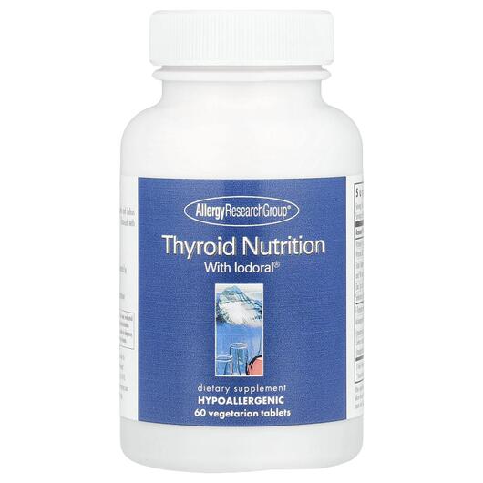Основное фото товара Thyroid Nutrition with Iodoral, Поддержка щитовидной железы, 60 к