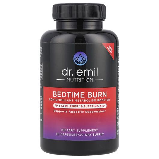 Основное фото товара Dr. Emil Nutrition, Поддержка мозга, Bedtime Burn, 60 капсул