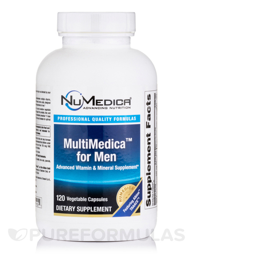 Основное фото товара NuMedica, Витамины для мужчин, MultiMedica for Men, 120 капсул