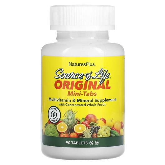 Основное фото товара Source Of Life Multi-Vitamin & Mineral, Мультивитамины, 90 Mi