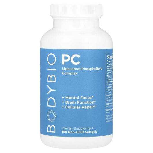 Основное фото товара Комплекс Фосфолипидов, PC Complex of Phospholipids, 100 капсул