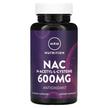 Фото товара MRM, N-ацетилцистеин, Nac N-Acetyl-L-Cysteine 600 mg, 60 капсул