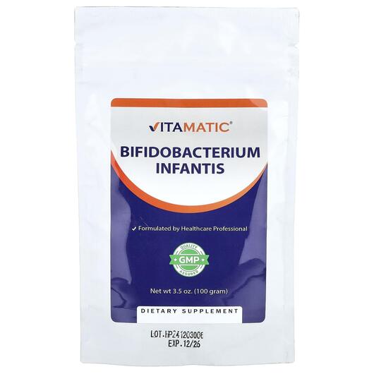 Основне фото товара Vitamatic, Bifidobacterium Infantis, Біфідобактерії, 100 г