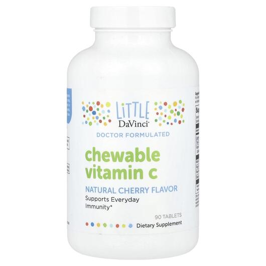 Основное фото товара Витамин С вишня, Chewable Vitamin C Natural Cherry, 90 капсул
