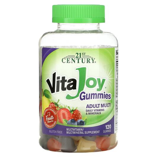 Основное фото товара Мультивитамины, VitaJoy Gummies Adult Multi, 120 конфет