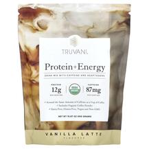 Protein + Energy Vanilla Latte Протеин Truvani 450 г