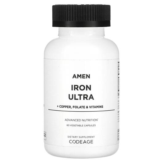 Основне фото товара CodeAge, Amen Iron Ultra, Залізо, 60 капсул