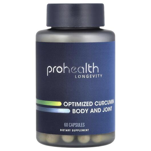 Основное фото товара Куркумин, Optimized Curcumin Body and Joint, 60 капсул