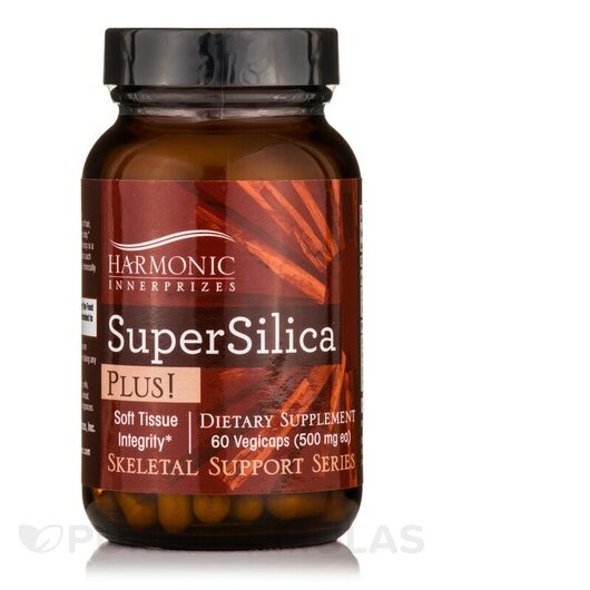 Основное фото товара Кремний, Super Silica Plus 500 mg, 60 капсул