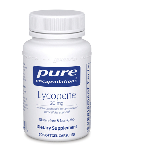 Основное фото товара Pure Encapsulations, Ликопин, Lycopene 20 mg, 60 капсул