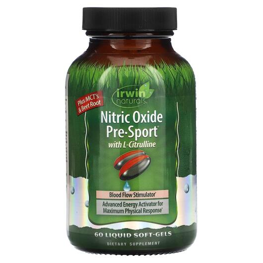 Основное фото товара Nitric Oxide Pre-Sport with L-Citrulline, Стимулятор кровотока, 6
