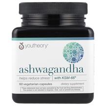 Ашваганда Ashwagandha 1000 mg Youtheory 60 капсул