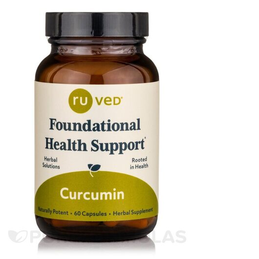 Основное фото товара Ruved, Куркумин, Curcumin Foundational Health Support, 60 капсул