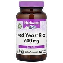 Red Yeast Rice 600 mg Красный рис 600 мг Bluebonnet