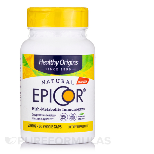 Основное фото товара EpiCor Immune Protection, Ферментированные пекарские дрожжи, 60 к