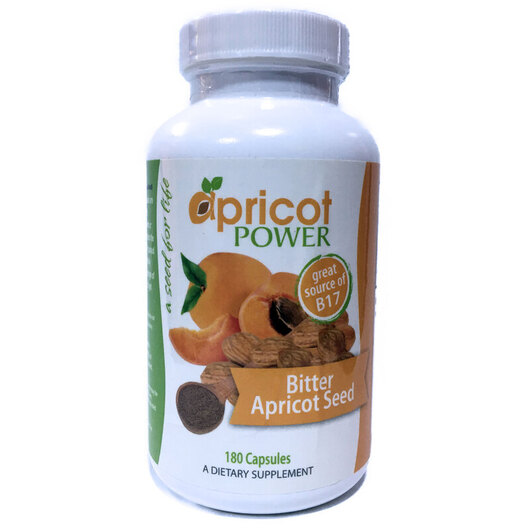 Основное фото товара B17 Семена абрикоса 500 мг, B17 Apricot Seed 500 mg, 180 капсул