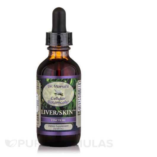 Основное фото товара Doctor Morse's, Поддержка печени, Liver/Skin Tincture, 60 мл