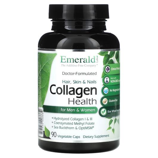 Основное фото товара Emerald, Коллаген, Collagen Health for Men & Women, 90 капсул