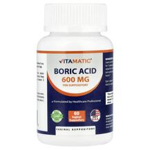 Boric Acid 600 mg Борная кислота Vitamatic