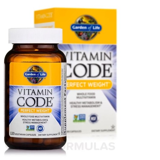 Основное фото товара Контроль веса, Vitamin Code Perfect Weight, 120 капсул