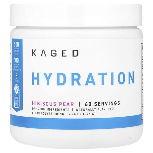 Основное фото товара Kaged, ПЭА, Hydra-Charge Hibiscus Pear, 276 г