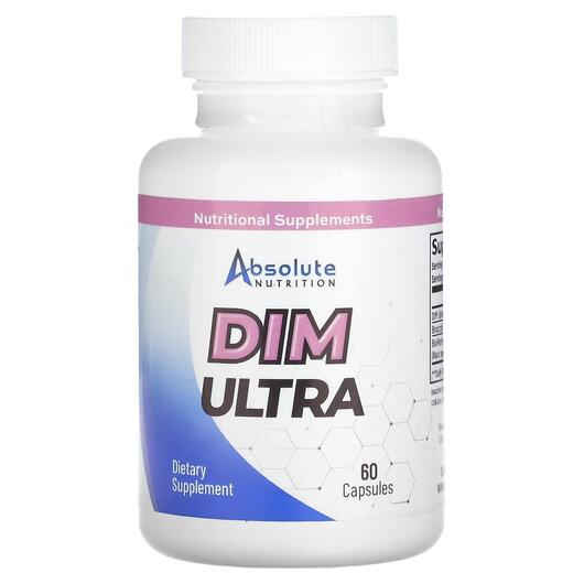 Основне фото товара Absolute Nutrition, DIM Ultra, Дііндолілметан, 60 капсул