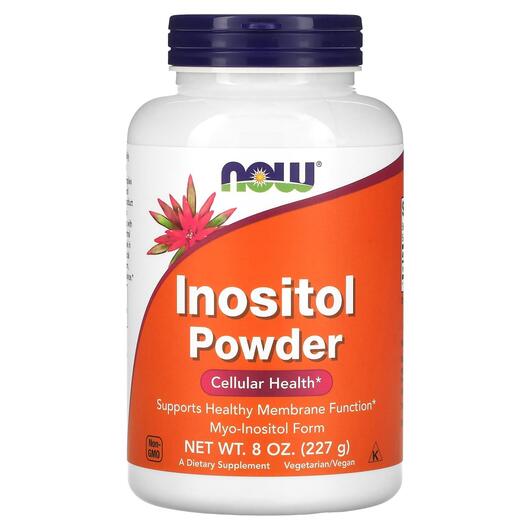 Основное фото товара NOW, Инозитол порошок, Inositol Powder, 227 г