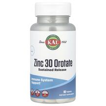Оротат Цинку Zinc 30 Orotate KAL 90 таблеток Оротат Цинку Zinc 30 Orotate KAL 90 таблеток