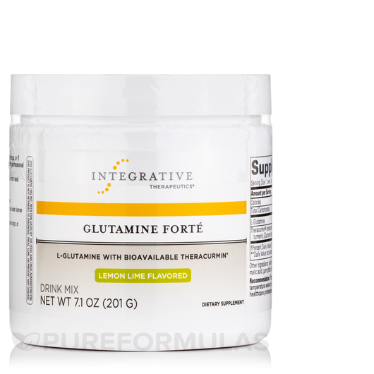 Основное фото товара L-Глутамин, Glutamine Forté Lemon Lime Flavor 7, 201 г