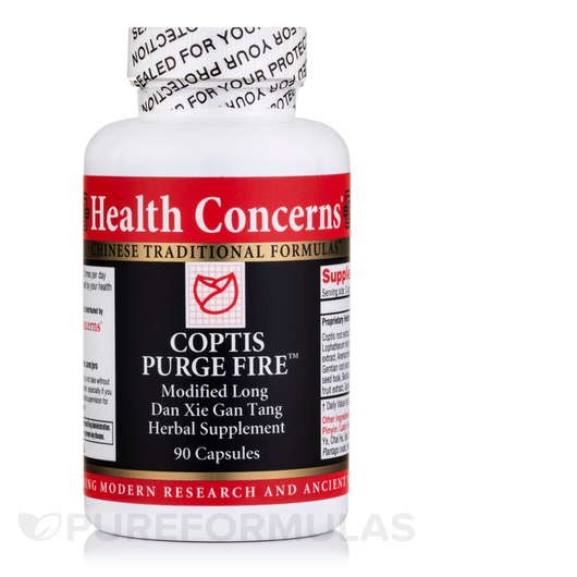 Основное фото товара Coptis Purge Fire Modified Long Dan Xie, Травяные добавки, 90 кап
