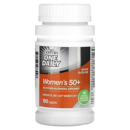Основное фото товара One Daily Woman's 50+, Мультивитамины для женщин 50+, 100 та